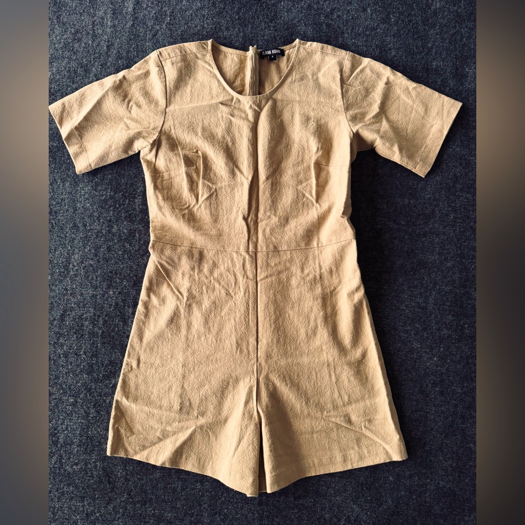 Nwot Ilana Kohn Lee Romper Biscuit